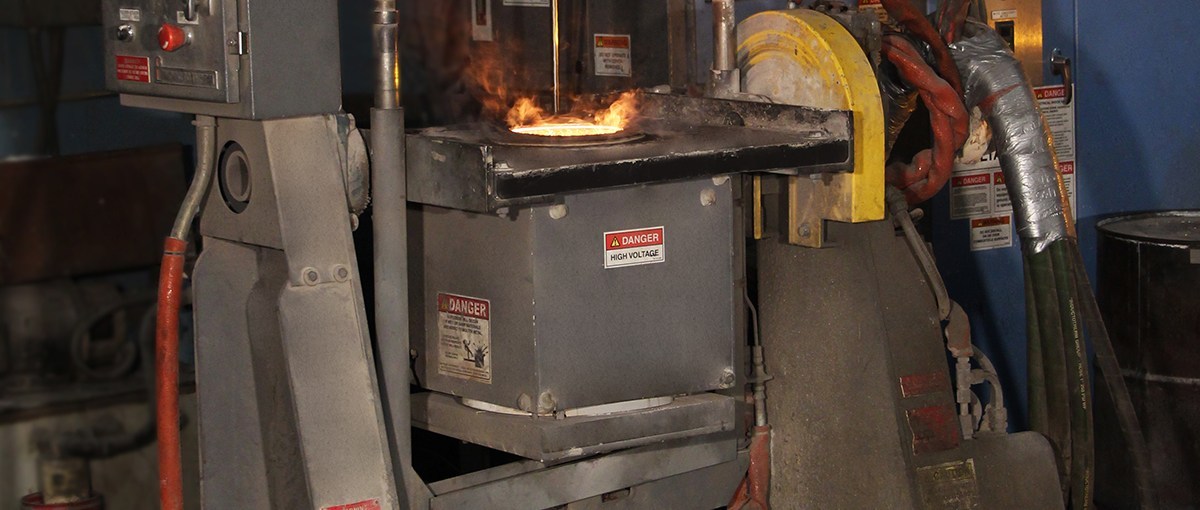 Inductotherm Rollover Furnace